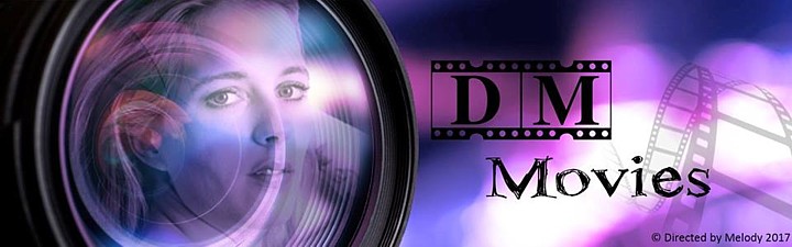 Hoofdbanner van DM Movies met Melody Pleasure