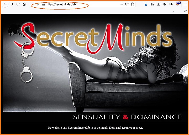 Femdom Nieuwsdienst: nieuw domein Secret Minds