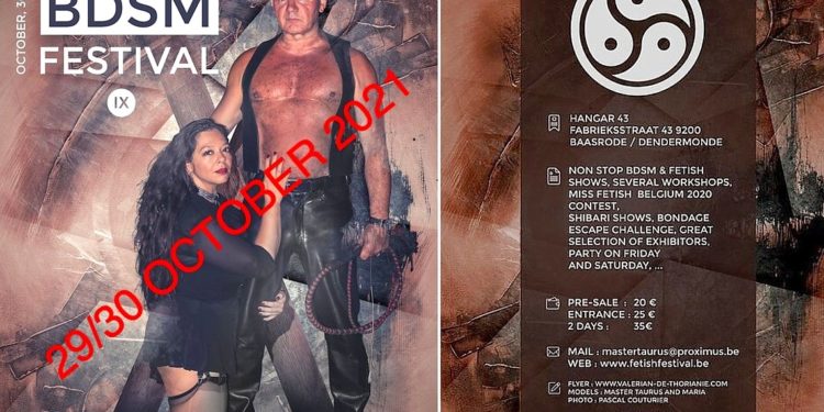 Fetish & BDSM Festival IX  – 29 & 30 oktober 2021