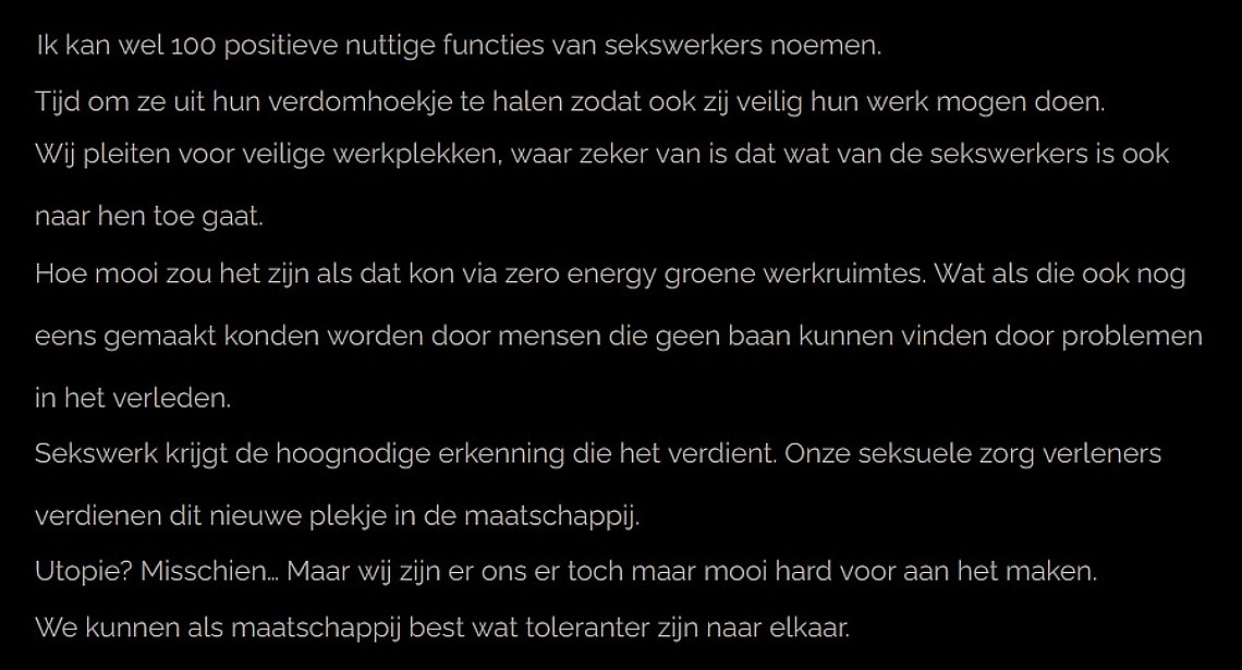 Projecten van Stichting Sexpower