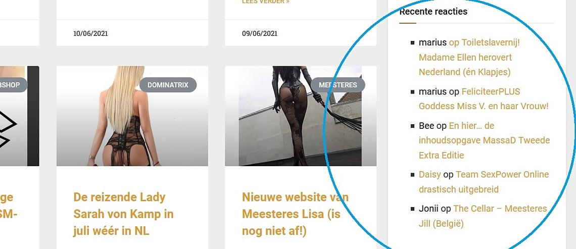 Verschijn op onze homgepage Femdomslaven! Femdomslaven, reageer en je verschijnt op de homepage!