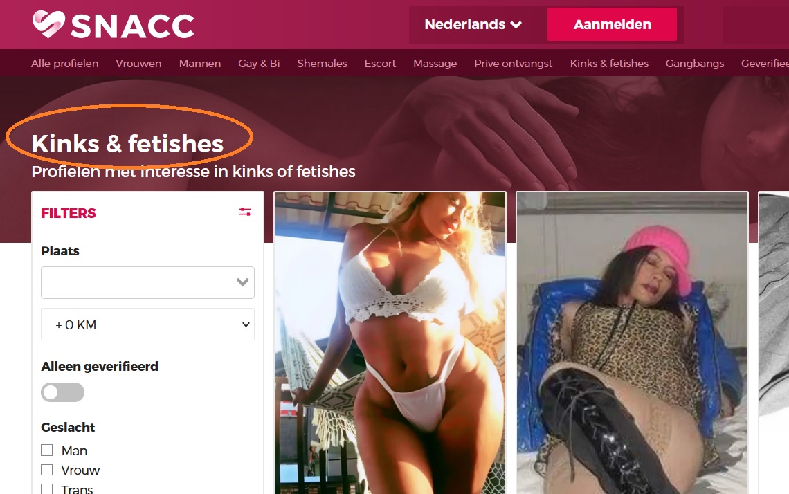 De "duistere kant" van de nieuwe profielensite Snacc.nl Profielensite SnaccNL