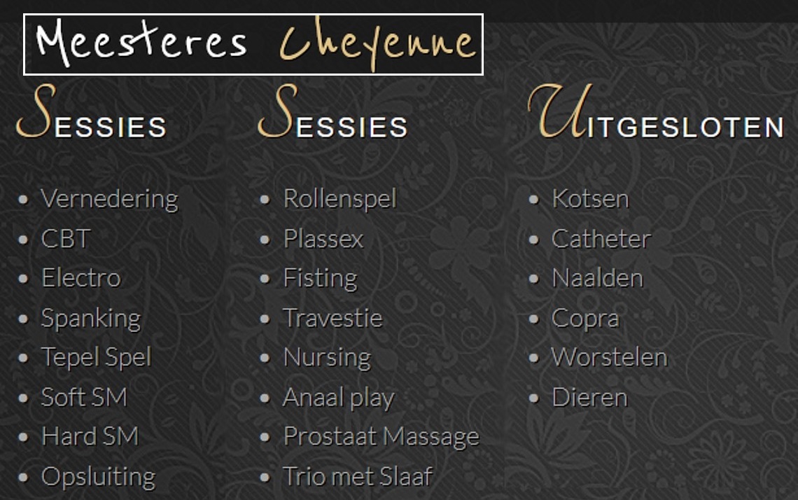 Kort Femdomnieuws: Meesteres Cheyenne's diensten Kort Femdomnieuws: Meesteres Cheyenne weer aan de slag