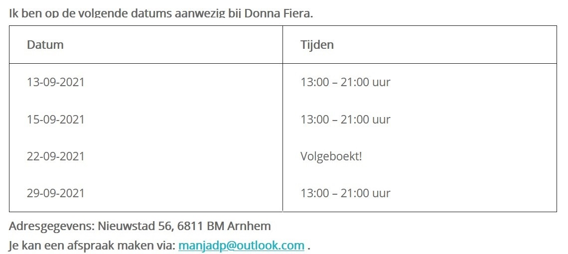 Website Meesteres Manja live