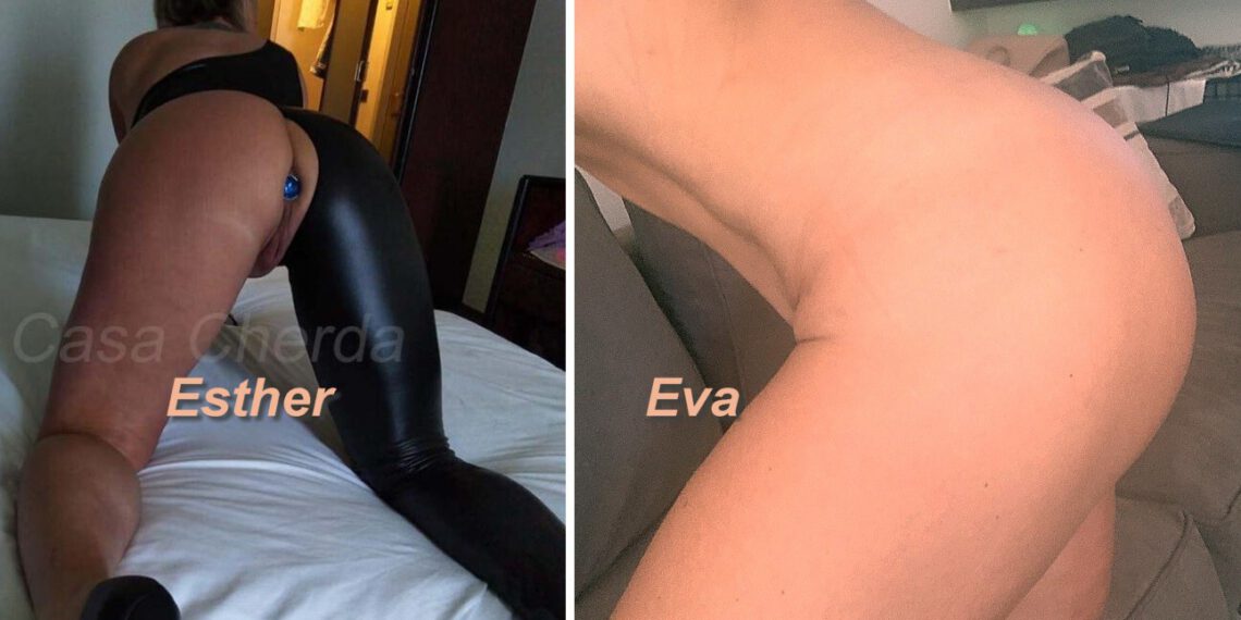 Gast"optredens" van Kinkyslet Esther en Eva Kinky bij Casa Cherda Kinkyslet Esther en Eva Kinky