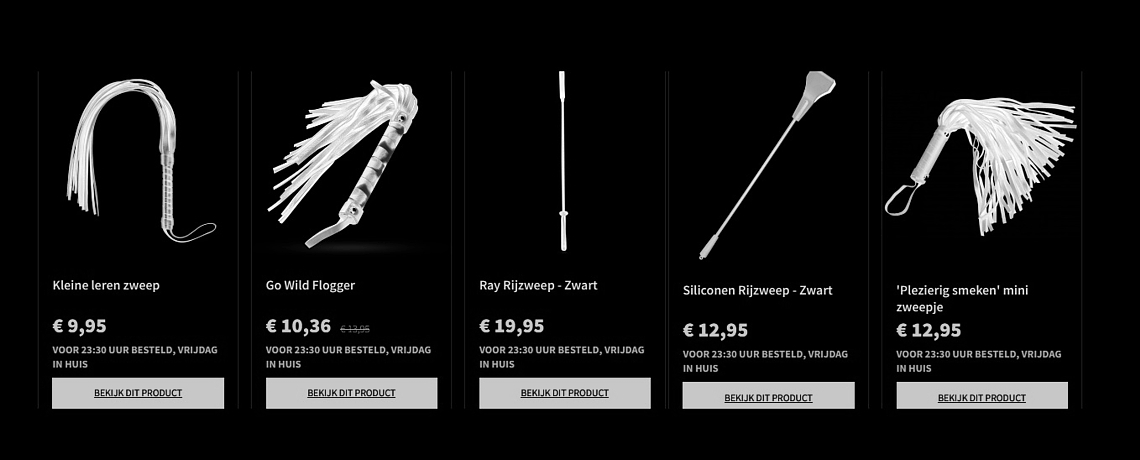 Klapjes Black Friday Klapjes Black Friday