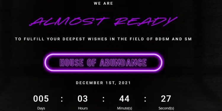 Op de Dag van Overvloed: attentiebericht voor House Of Abundance