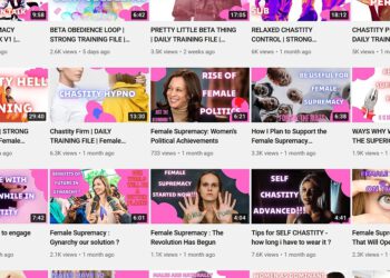 Sharie, ook ’n YouTubekanaal over Female Supremacy