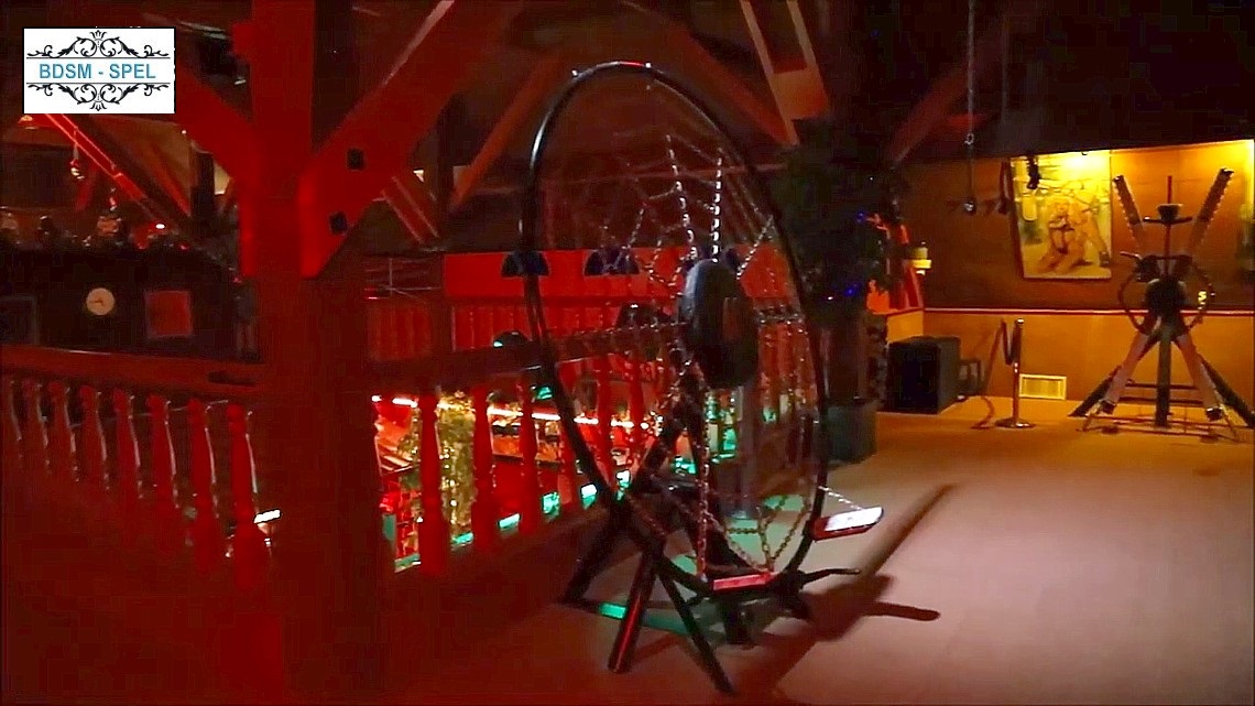 Een van de ruimten waar de BDSM-avonden van parenclub Monique plaatsvinden ruimten waar de BDSM-avonden van parenclub Monique plaatsvinden