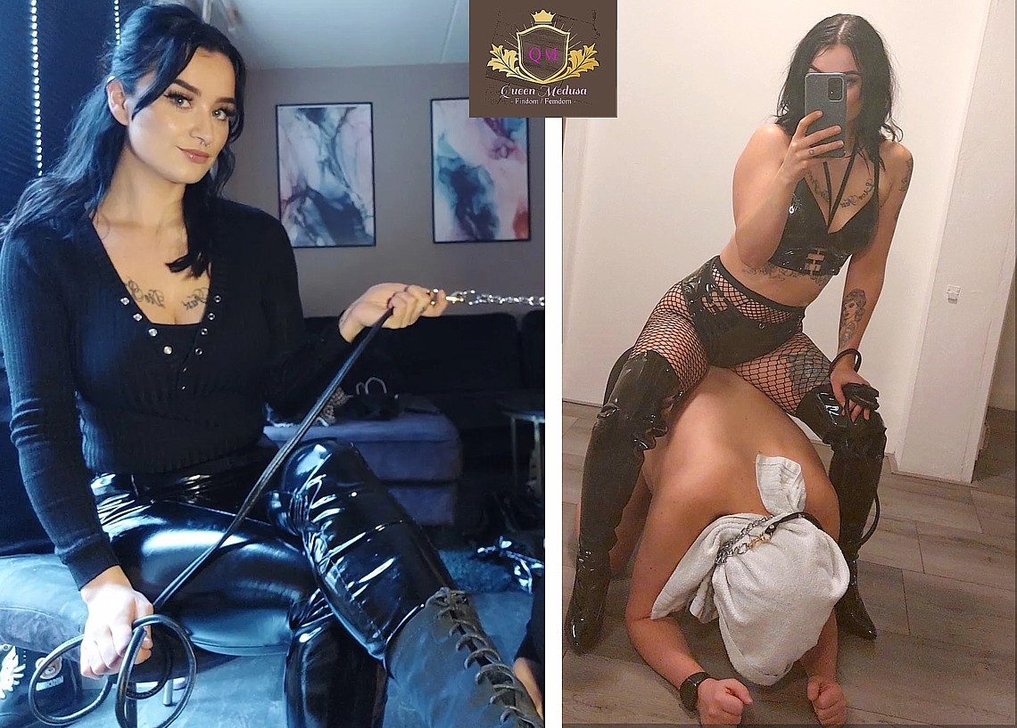 Live sessiefoto's van Findom Queen Medusa Findom Queen