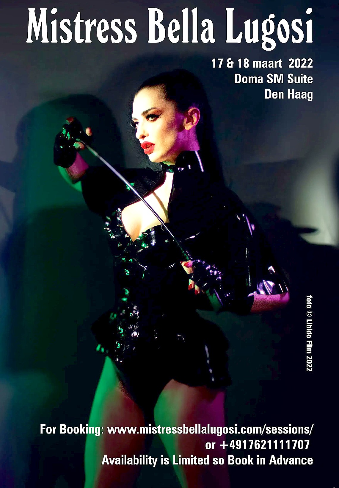 Mistress Bella Lugosi in Den Haag