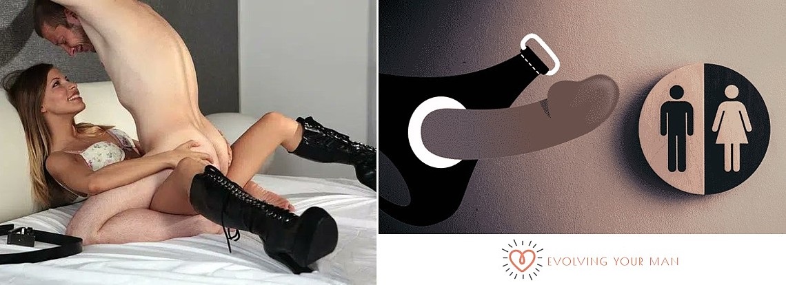 Pegging is in een Vrouw geleide (hetero) relatie een belangrijk "instrument" Vrouw geleide relatie