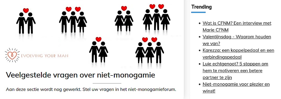 Evolving your man, prachtsite over 'how to' een Vrouw geleide relatie Vrouw geleide relatie