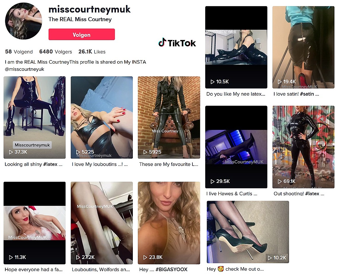 Website Miss Courtney