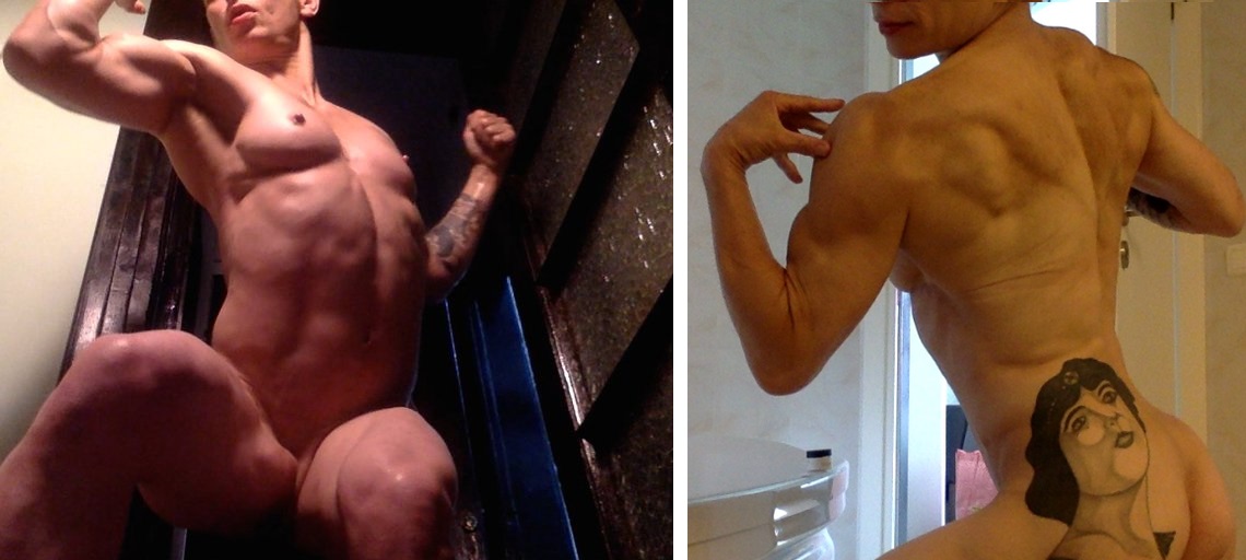 Het lijf van Meesteres Emma Switch, door haarzelf verder ontwikkeld om o.a. te worstelen... Emma Switch worstelen