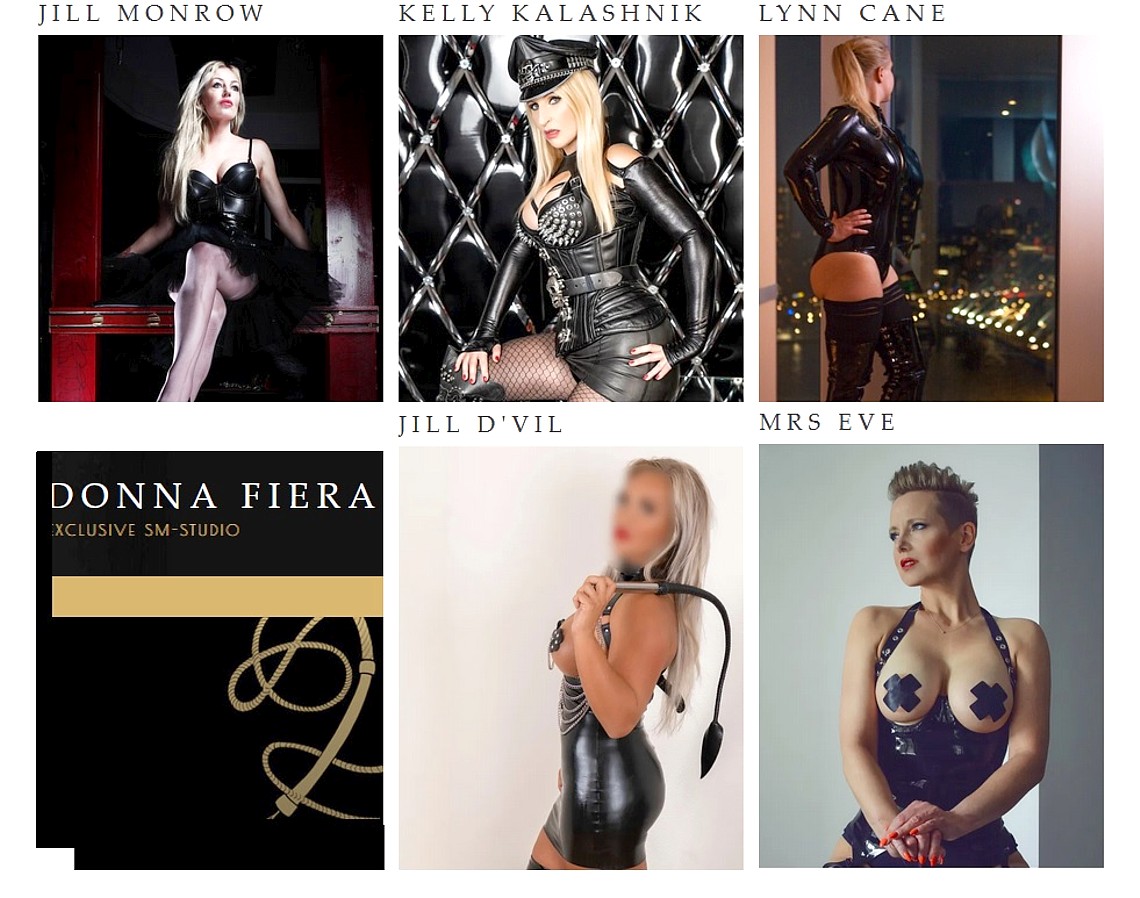 De agenda van Club Donna Fiera en de Meesteressen die ontvangen Agenda Donna Fiera