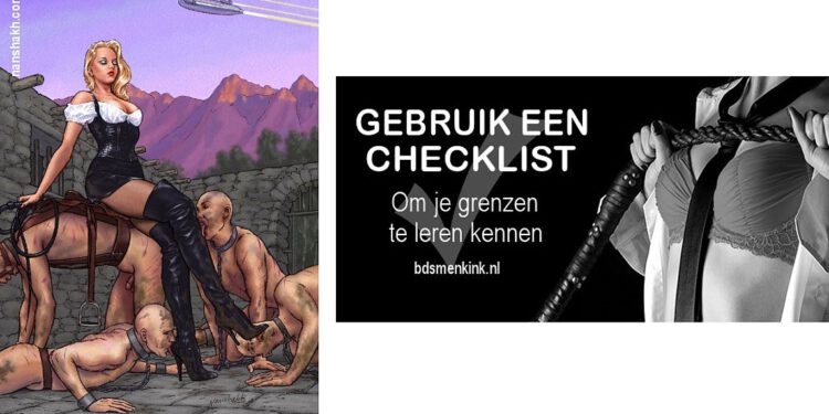 De BDSM checklist van simone | Van wie is die illustratie ook alweer?