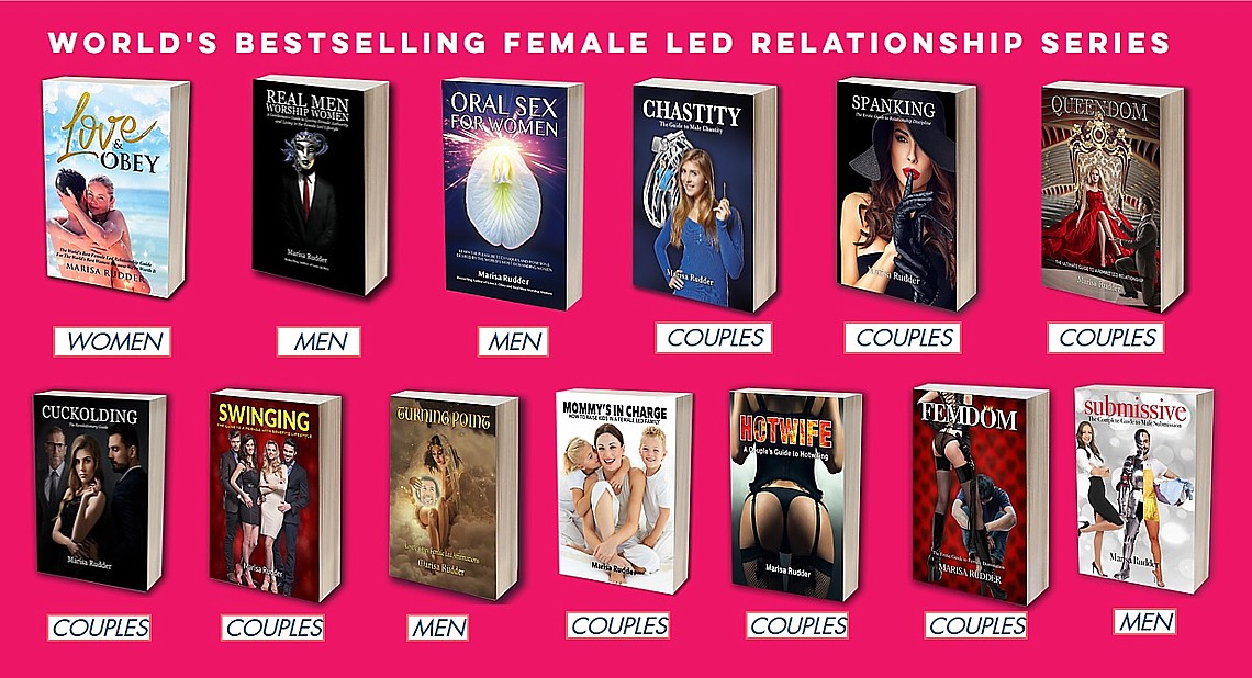 De boeken van Marisa Rudder over de Vrouwgeleide relatie de vrouwgeleide relatie