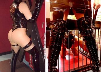 Meesteres Mandy uit Alphen a/d Rijn is fotogeniek