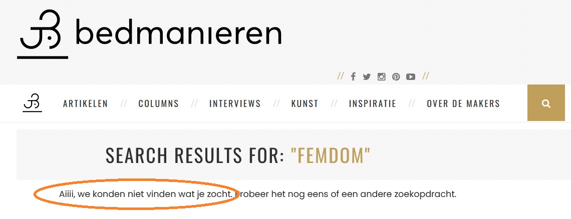 seksslaaf bedmanieren