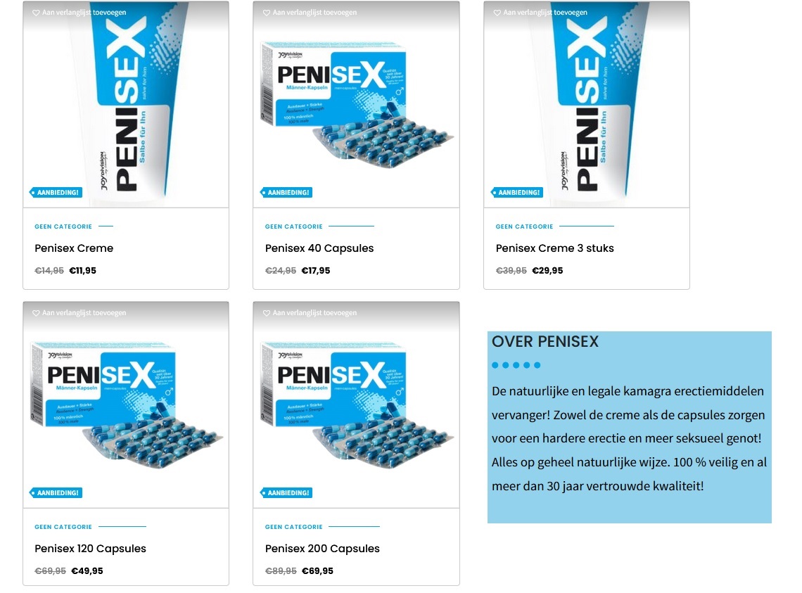 Penisex, natuurlijke viagra énn... veilig en toegestaan natuurlijke viagra