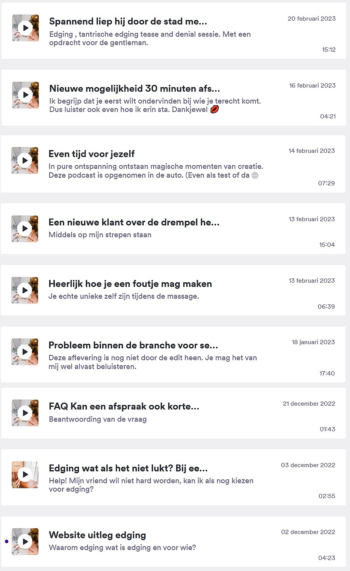 podcast sekswerker Anna