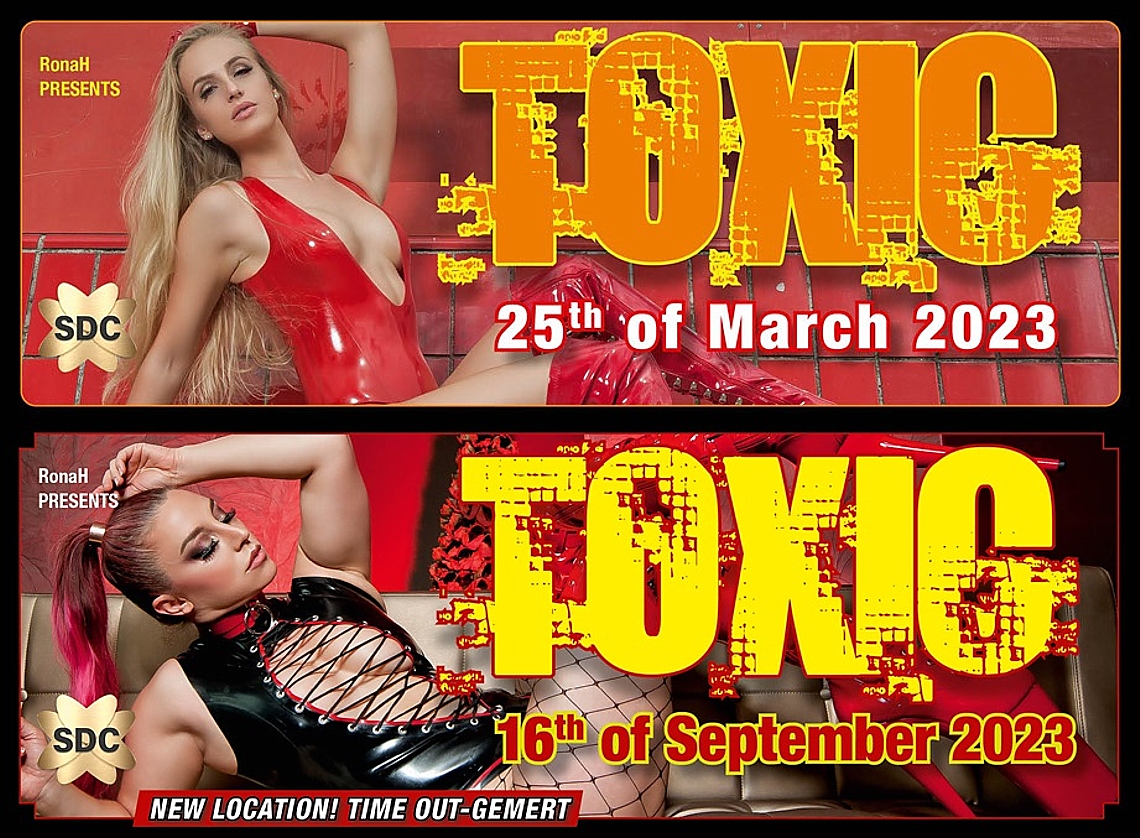 Hét feest voor de Nederlandse en Vlaamse fetisjscene: Toxic Fetisj Party Toxic feest