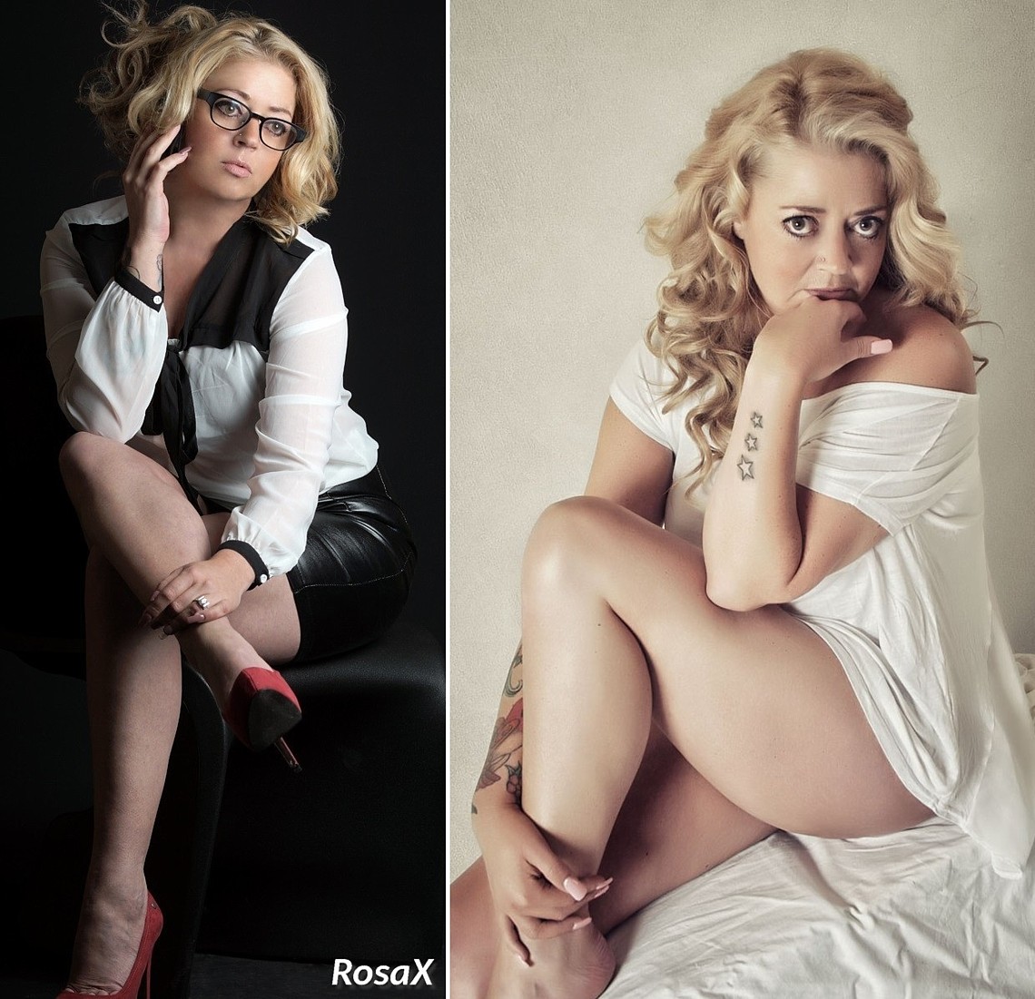 Zend jouw verhalen in over de prachtige Meesteres Rosa X! Verhalen Rosa X