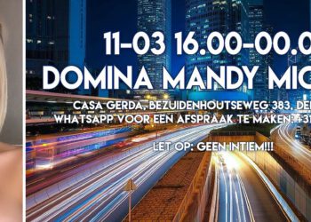 UPDATE: gecanceld! | Goddess / Domina Mandy 11 maart in Casa Cherda (D-H)!