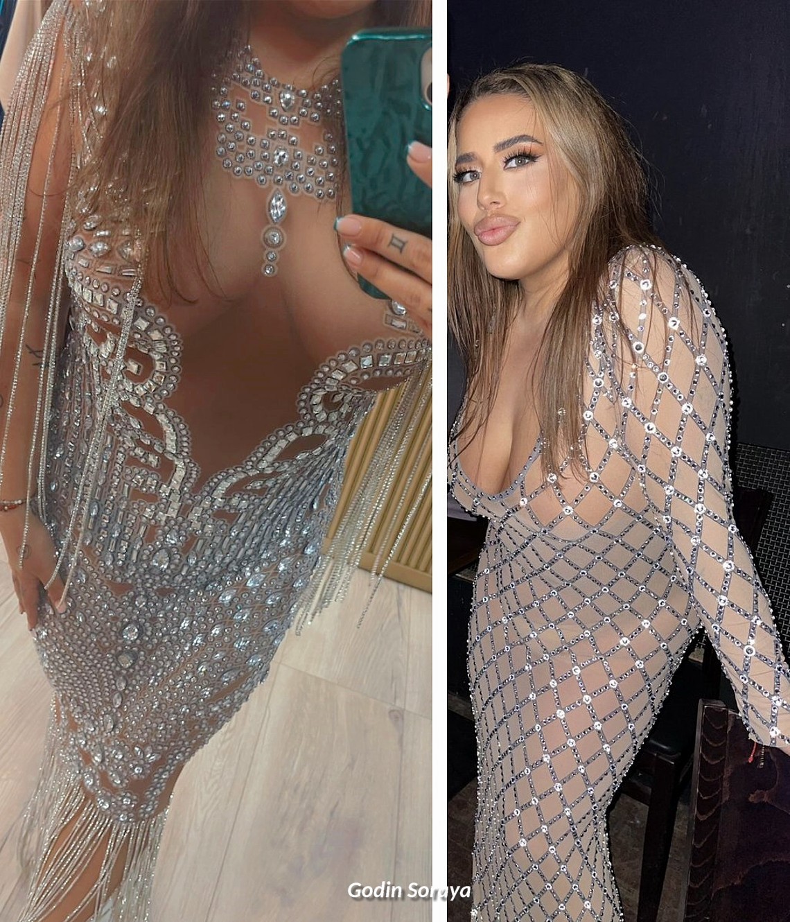 Godin Soraya houdt ook van koninklijke jurken Godin Soraya