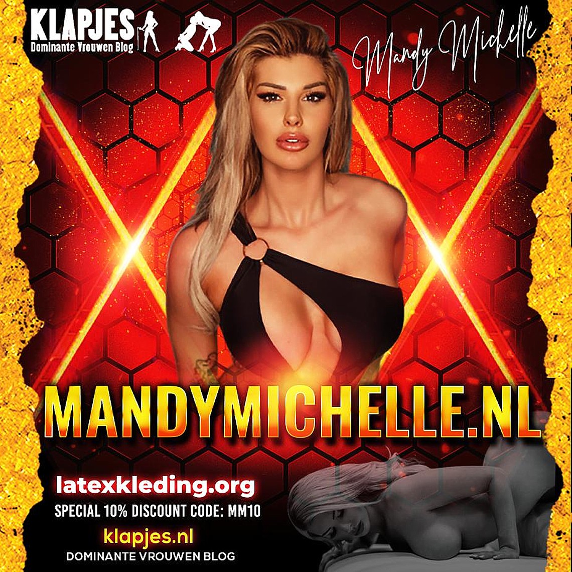 De promoflyer van Mandy Michelle, en haar vrienden :), voor de Kamasutrabeurs Mandy Michelle Kamasutrabeurs