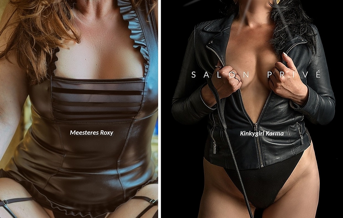 Meesteres Roxy en Kinkygirl Karma in Salon Privé salon privé