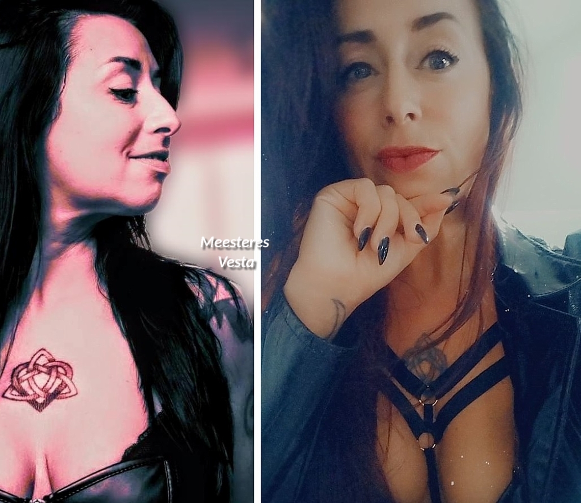 Meesteres Vesta van Vestique's vagevuur; een van de twee Meesteressen Vestique vagevuur