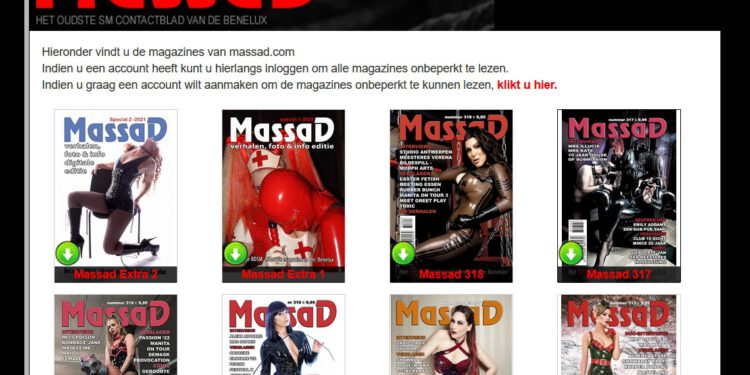 Nu of uiterlijk morgen materiaal aanleveren nieuwe MassaD (319) plusss…