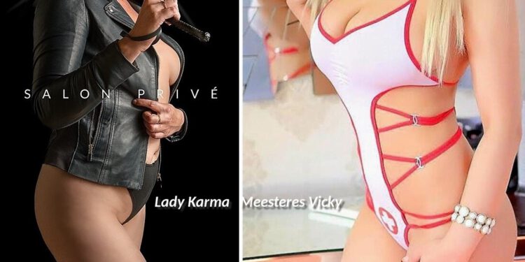 Mrs Vicky en Kinkygirl Lady Karma vanavond nog in Salon Privé (A’dam)