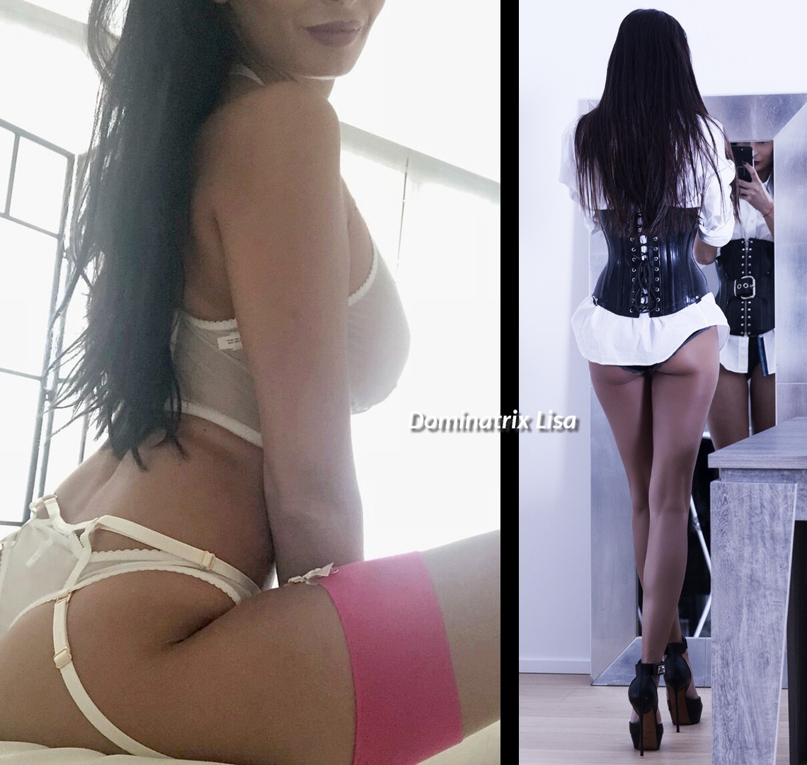Meesteres of Dominatrix Lisa is terug, maar niet heus. Wat een lijf he? Meesteres Lisa terug