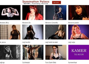 Meesteressenagenda deze week van Domination Palace