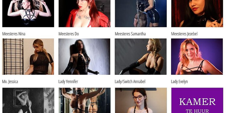 Meesteressenagenda deze week van Domination Palace