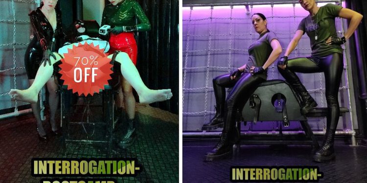 (all) Interrogation Bootcamp vids on Loyal Fans – 70% off promotion