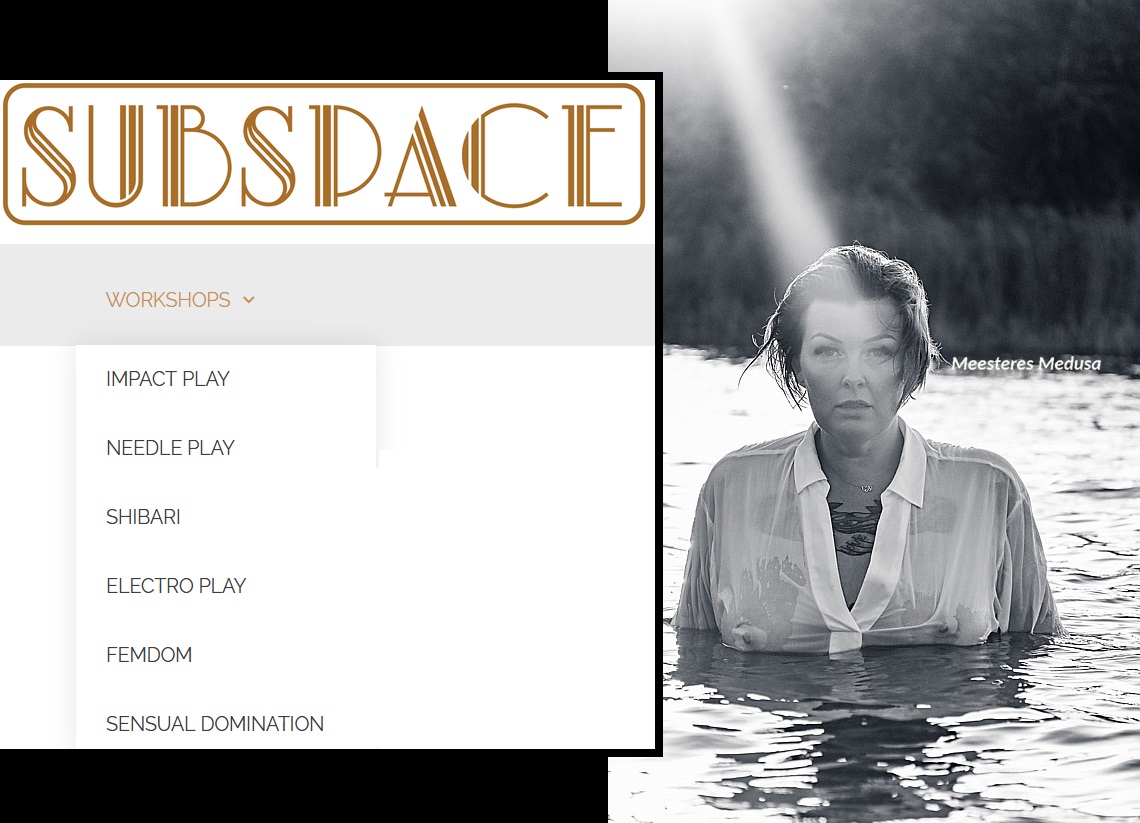 Meesteres "Mommy" Medusa en haar workshops in Brussel mommy medusa