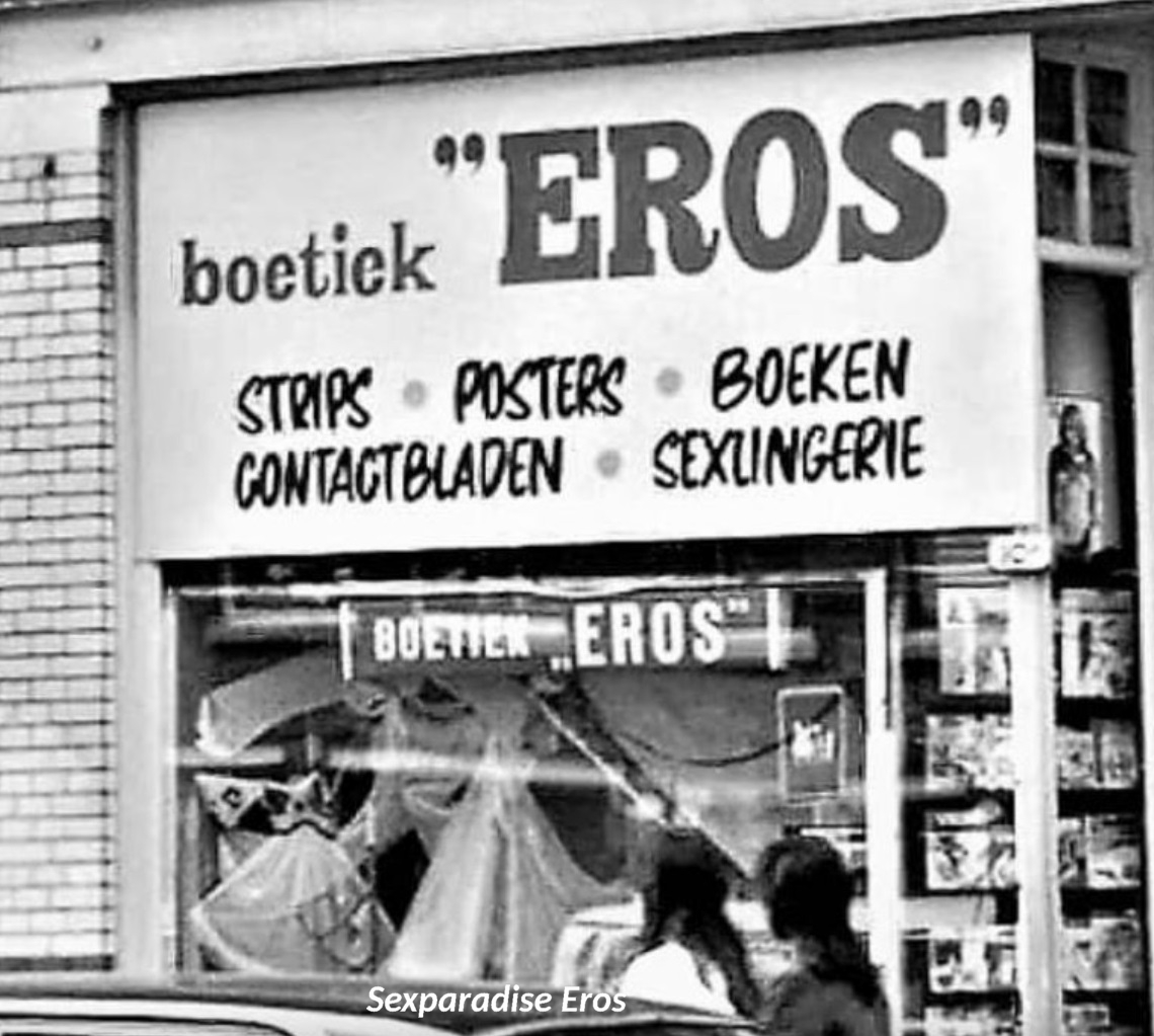 Sexshop Eros al sinds begin jaren zeventig actief in Rotterdam. sexshop Rotterdam