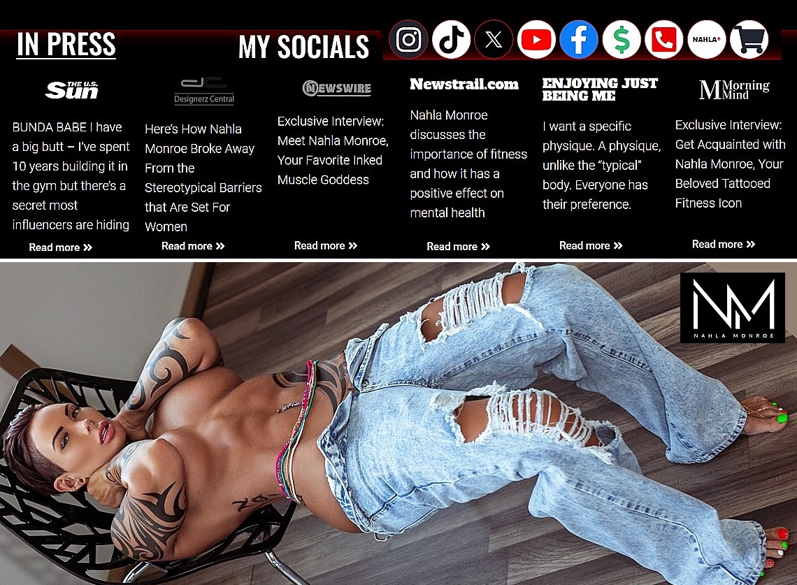 Content a la Nahla Monroe is hard werken Content Nahla Monroe