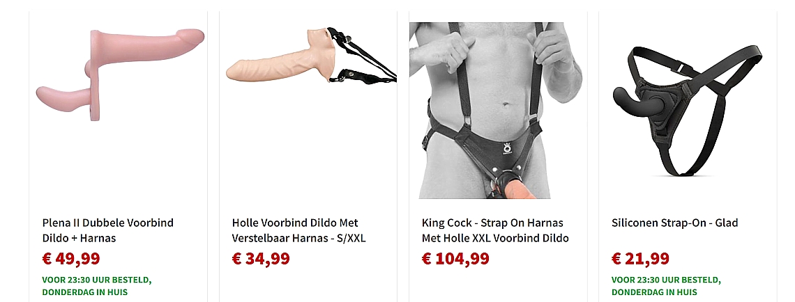 Veel peggingVrouwen houden er niet van als je je eigen voorbinddildo meeneemt. Maar goed, just in case kan je altijd een aktetasje in je auto leggen.. peggingfiles