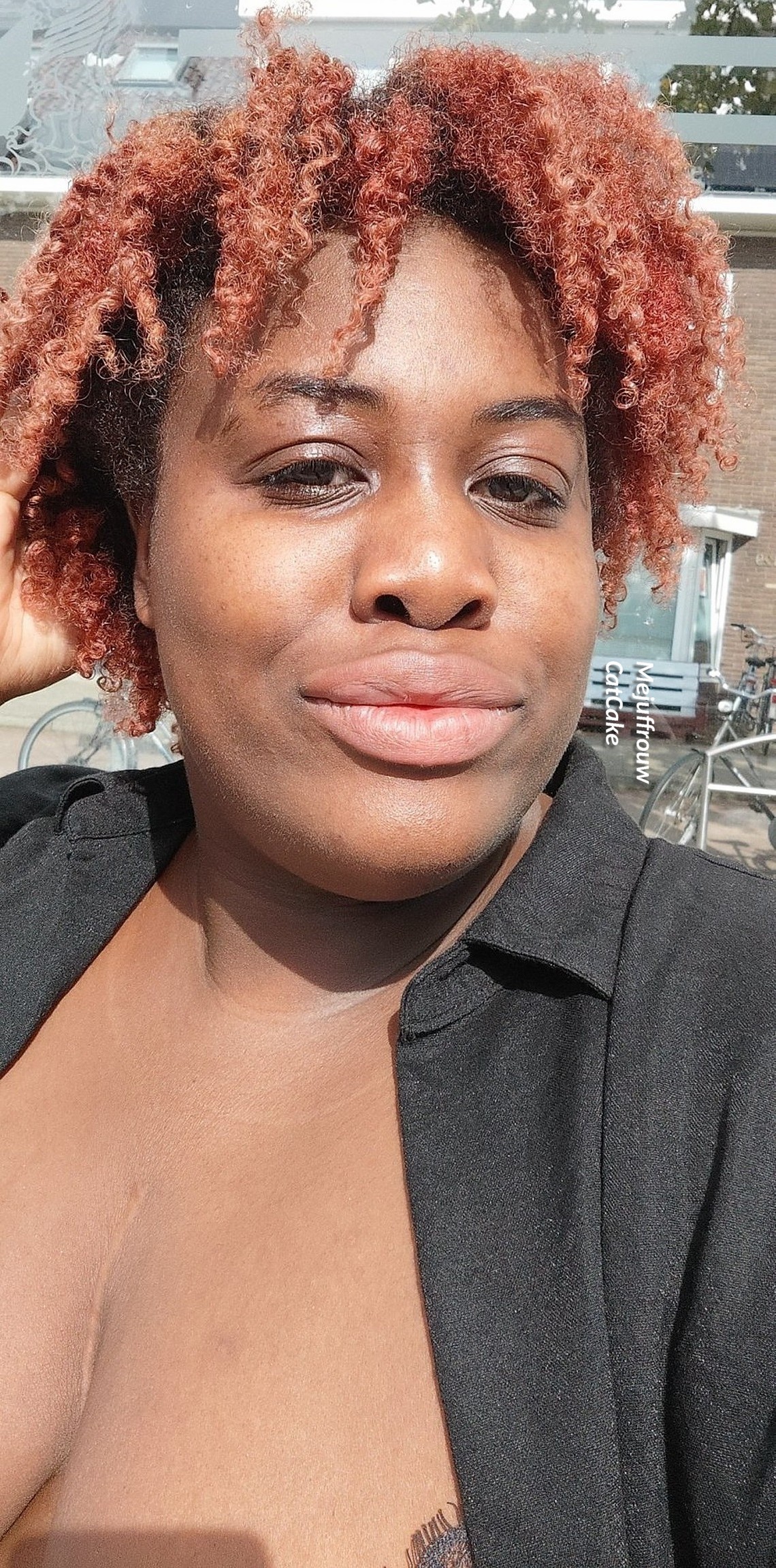 Mejuffrouw CatCake in your face Mejuffrouw CatCake