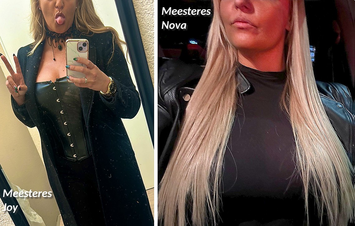 Meesteres Joy en haar opleidende stiefzus Nova meesteres joy