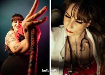 Agenda Sadic Sadie mét korting énnn…: ze filmt/fotografeert!