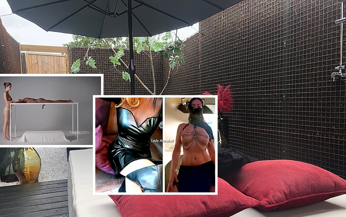 Een fotocollage met de mooie M/mensen en momenten van Davina Massages uit Paal/Beringen (B) Davina Massages