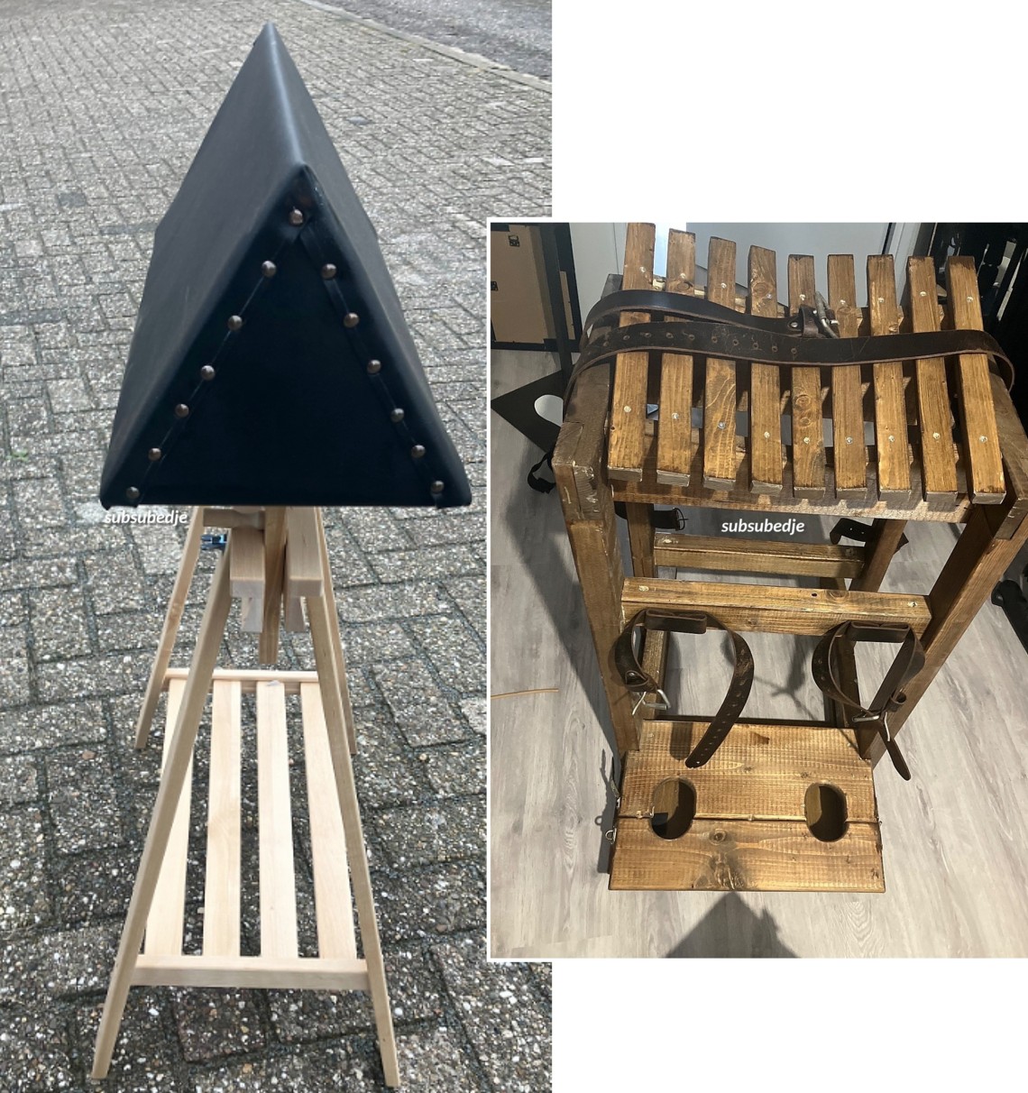 BDSM-meubels, gemaakt door subsubedje. BDSM-meubels