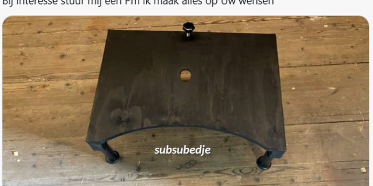 BDSM-meubels, hand- en op maat gemaakt door subsubedje