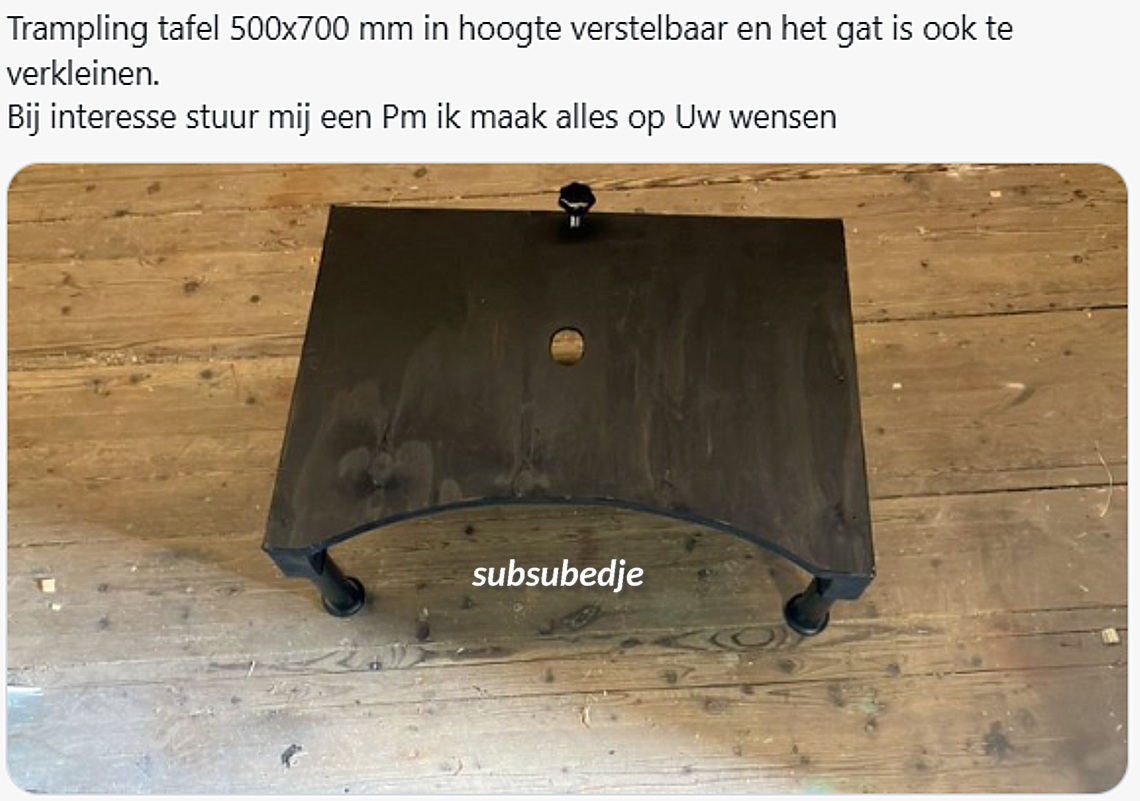 BDSM-meubels door subsubedje bdsm meubilair